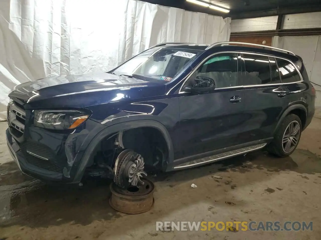 1 Photograph of a damaged car 4JGFF5KE0MA497741 MERCEDES-BENZ GLS-CLASS 2021