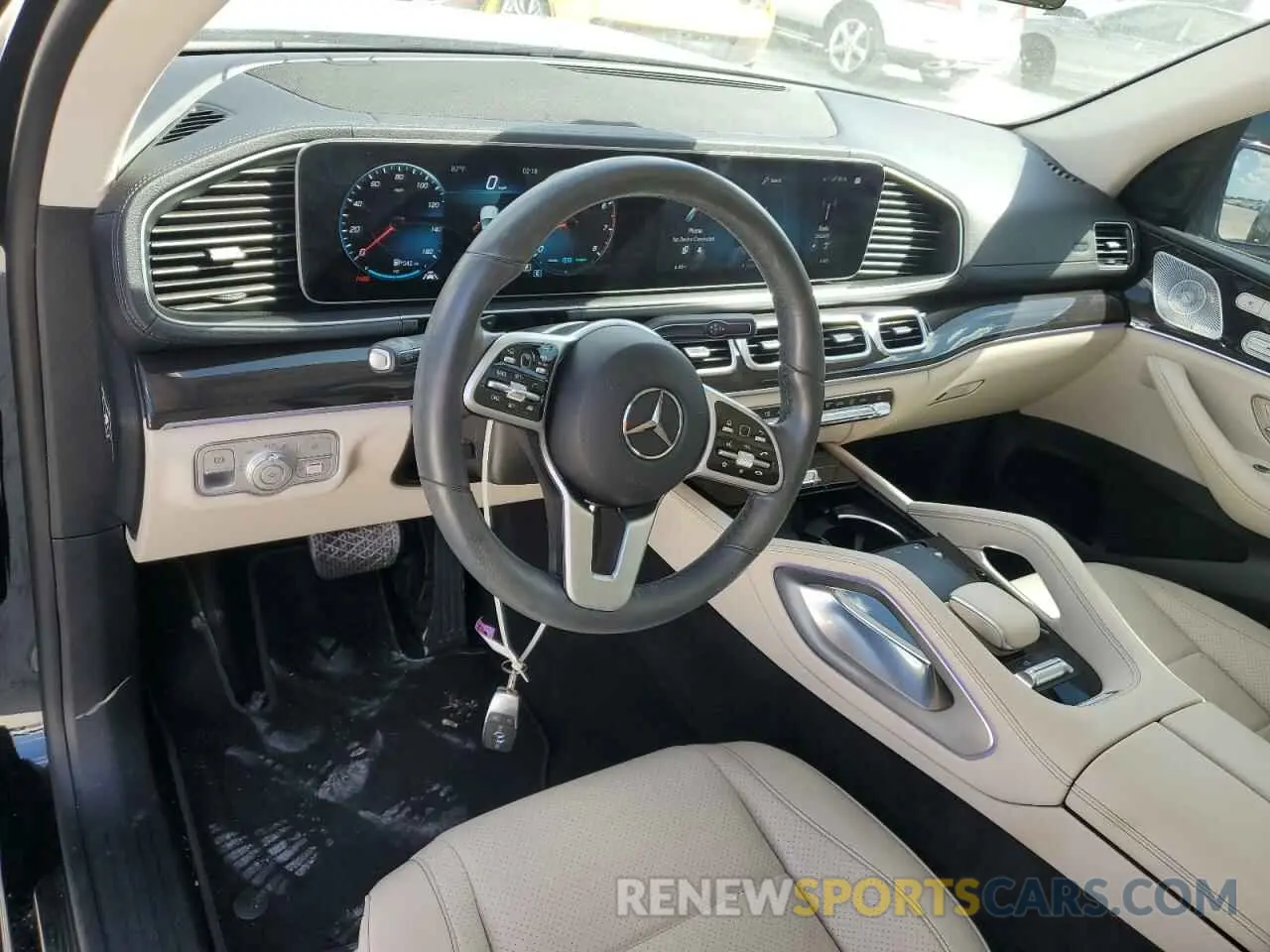 8 Photograph of a damaged car 4JGFF5KE0MA499845 MERCEDES-BENZ GLS-CLASS 2021