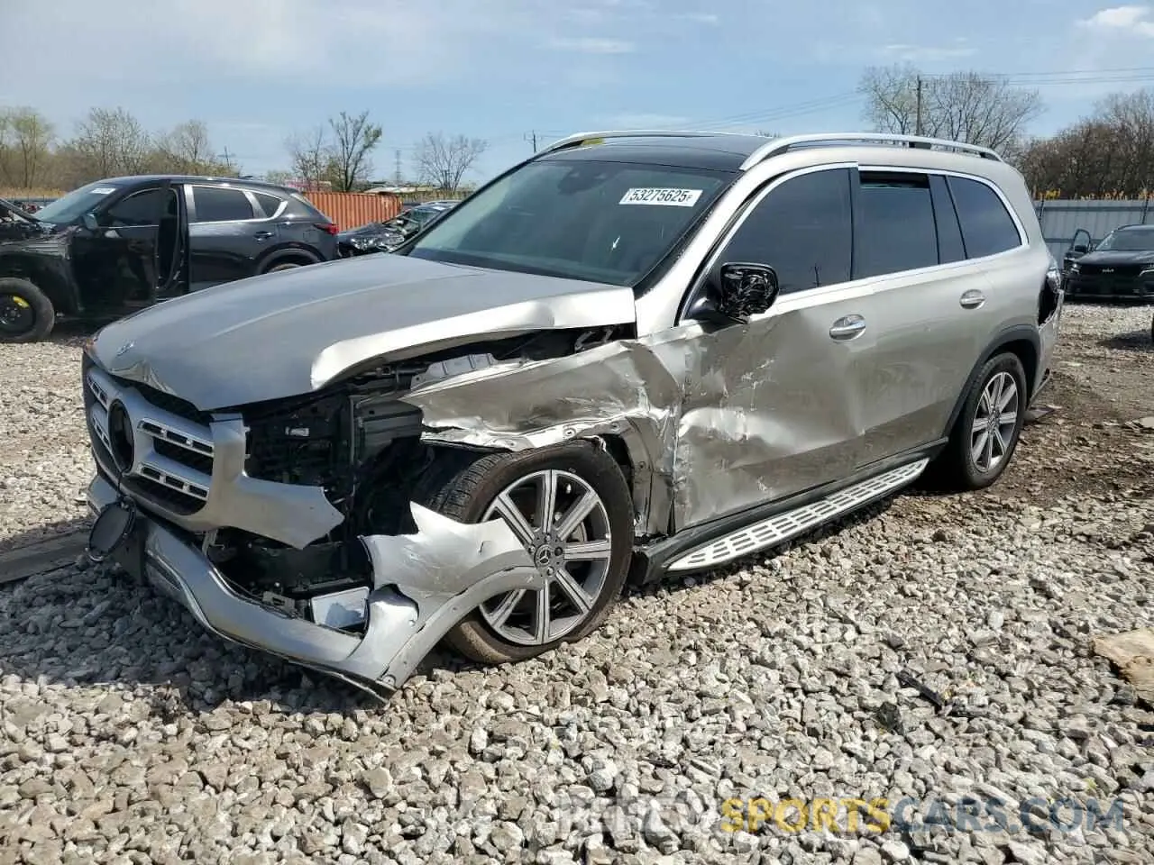 1 Photograph of a damaged car 4JGFF5KE1MA465008 MERCEDES-BENZ GLS-CLASS 2021