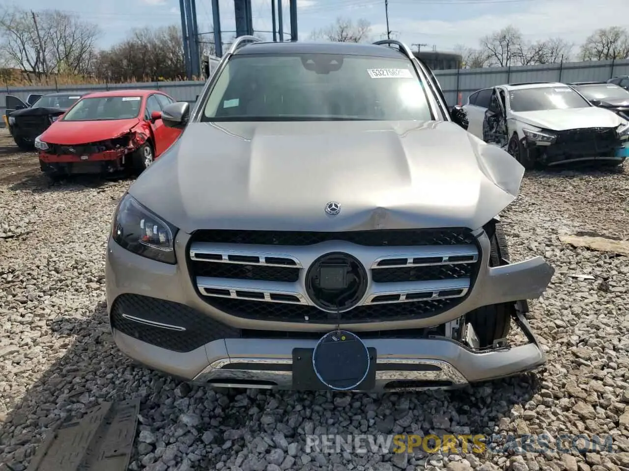5 Photograph of a damaged car 4JGFF5KE1MA465008 MERCEDES-BENZ GLS-CLASS 2021