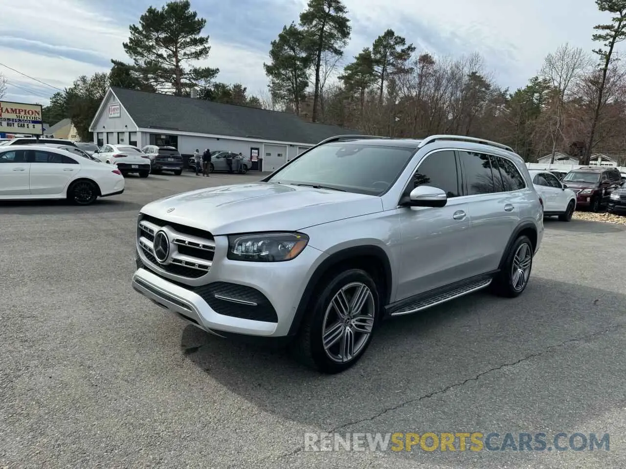 2 Photograph of a damaged car 4JGFF5KE1MA481094 MERCEDES-BENZ GLS-CLASS 2021
