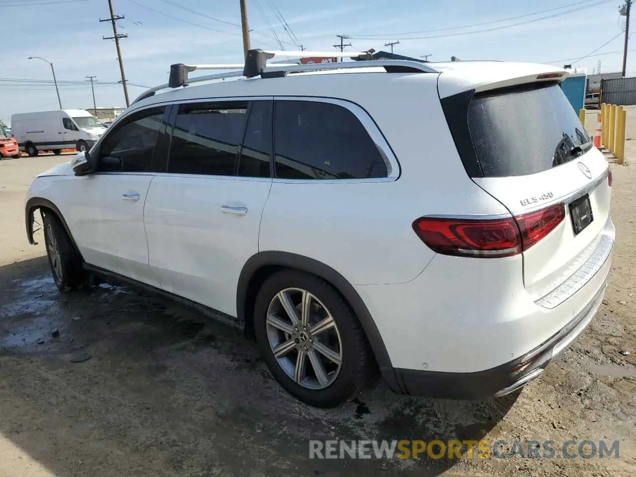 2 Photograph of a damaged car 4JGFF5KE2MA407859 MERCEDES-BENZ GLS-CLASS 2021
