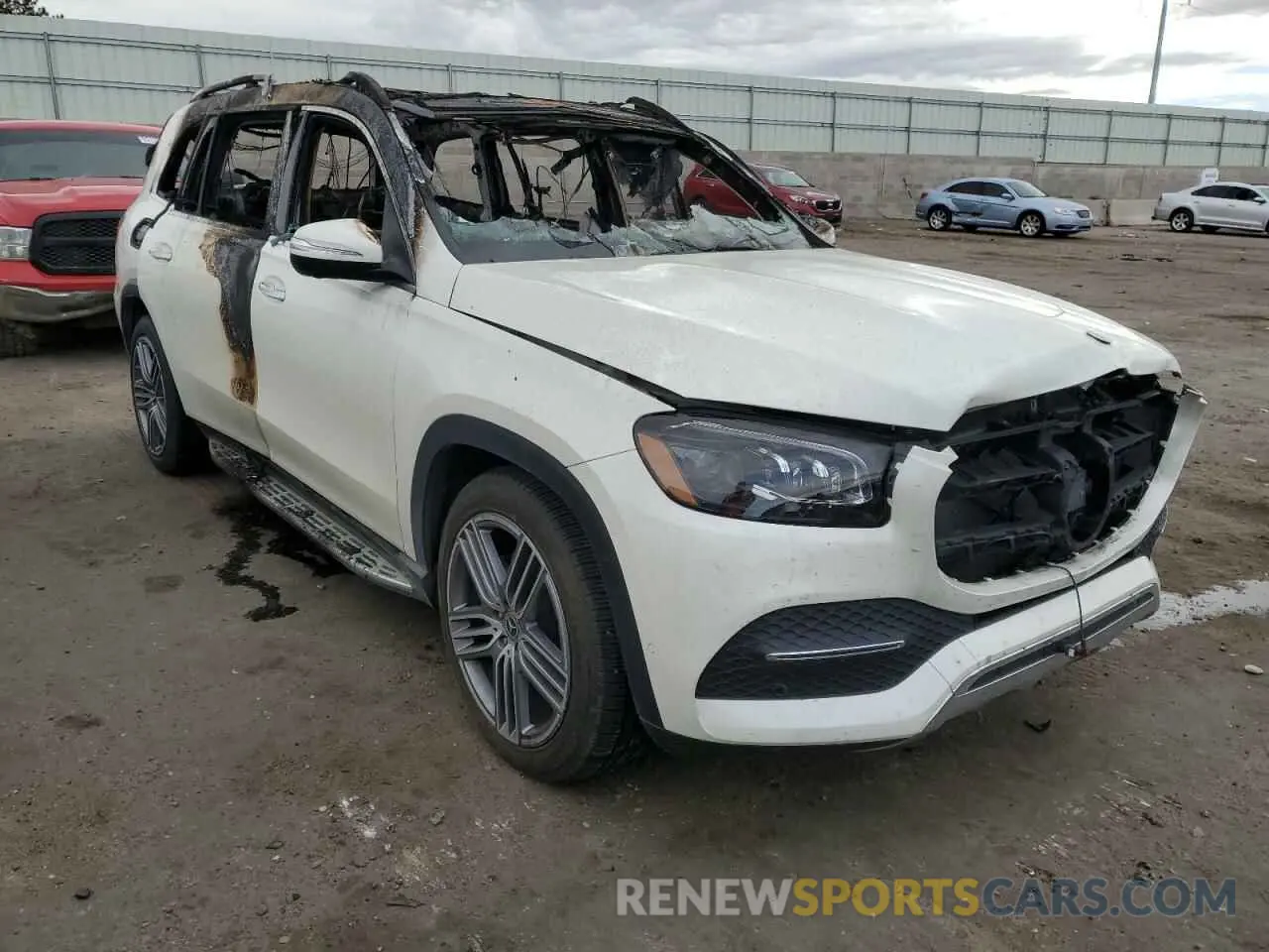 1 Photograph of a damaged car 4JGFF5KE2MA446015 MERCEDES-BENZ GLS-CLASS 2021