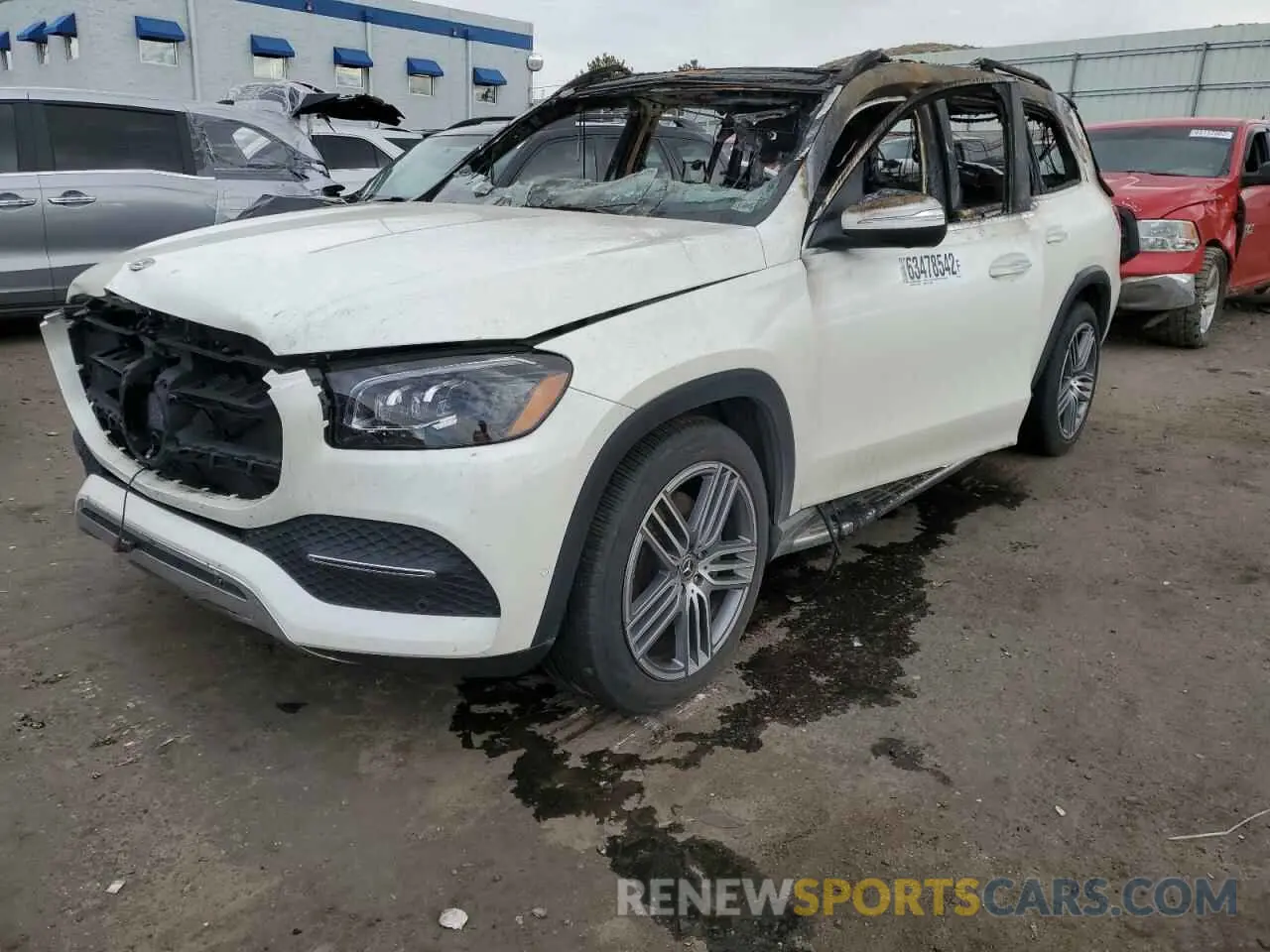 2 Photograph of a damaged car 4JGFF5KE2MA446015 MERCEDES-BENZ GLS-CLASS 2021