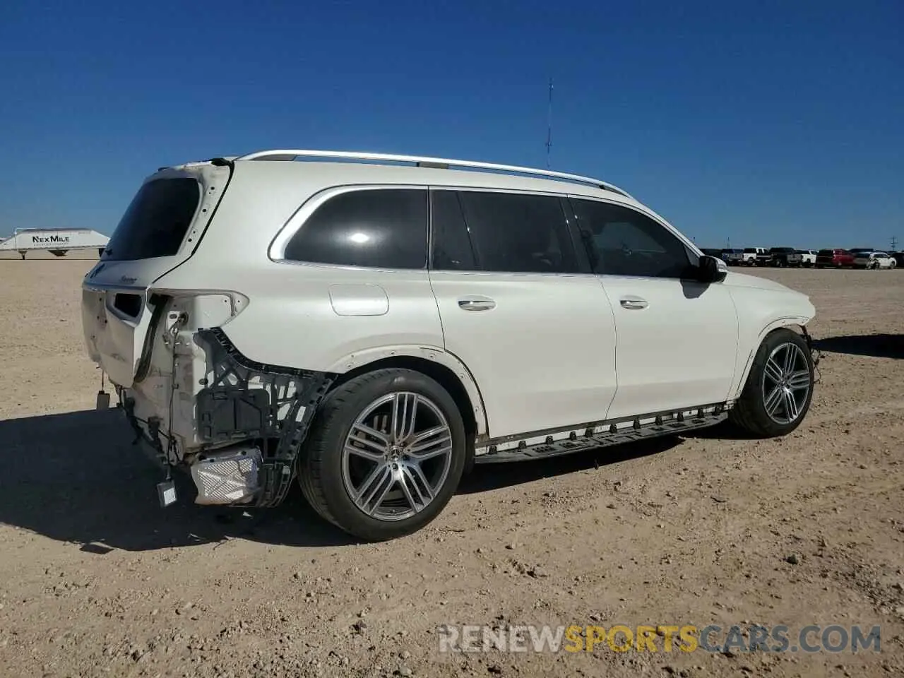 3 Photograph of a damaged car 4JGFF5KE3MA497393 MERCEDES-BENZ GLS-CLASS 2021