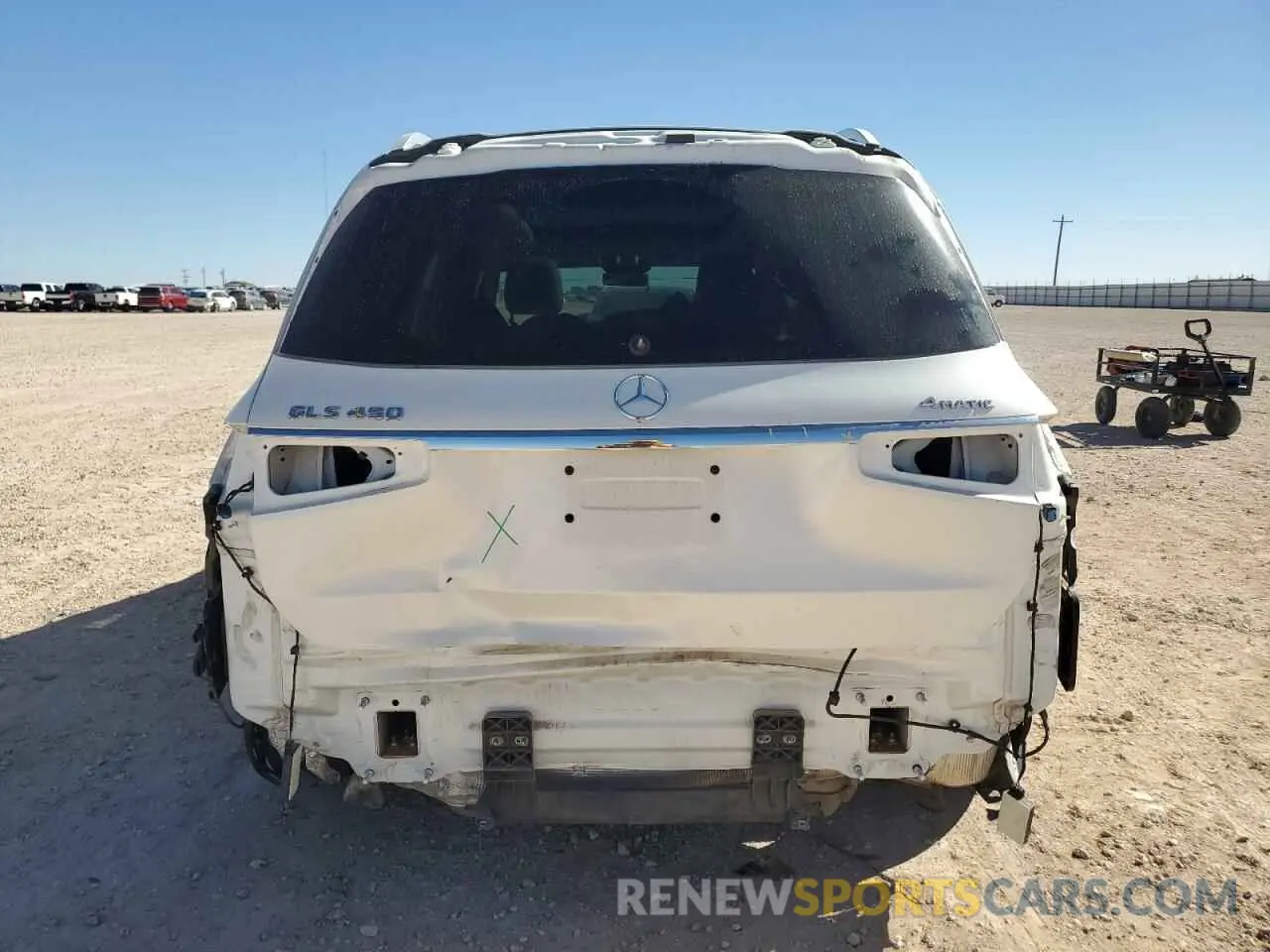 6 Photograph of a damaged car 4JGFF5KE3MA497393 MERCEDES-BENZ GLS-CLASS 2021