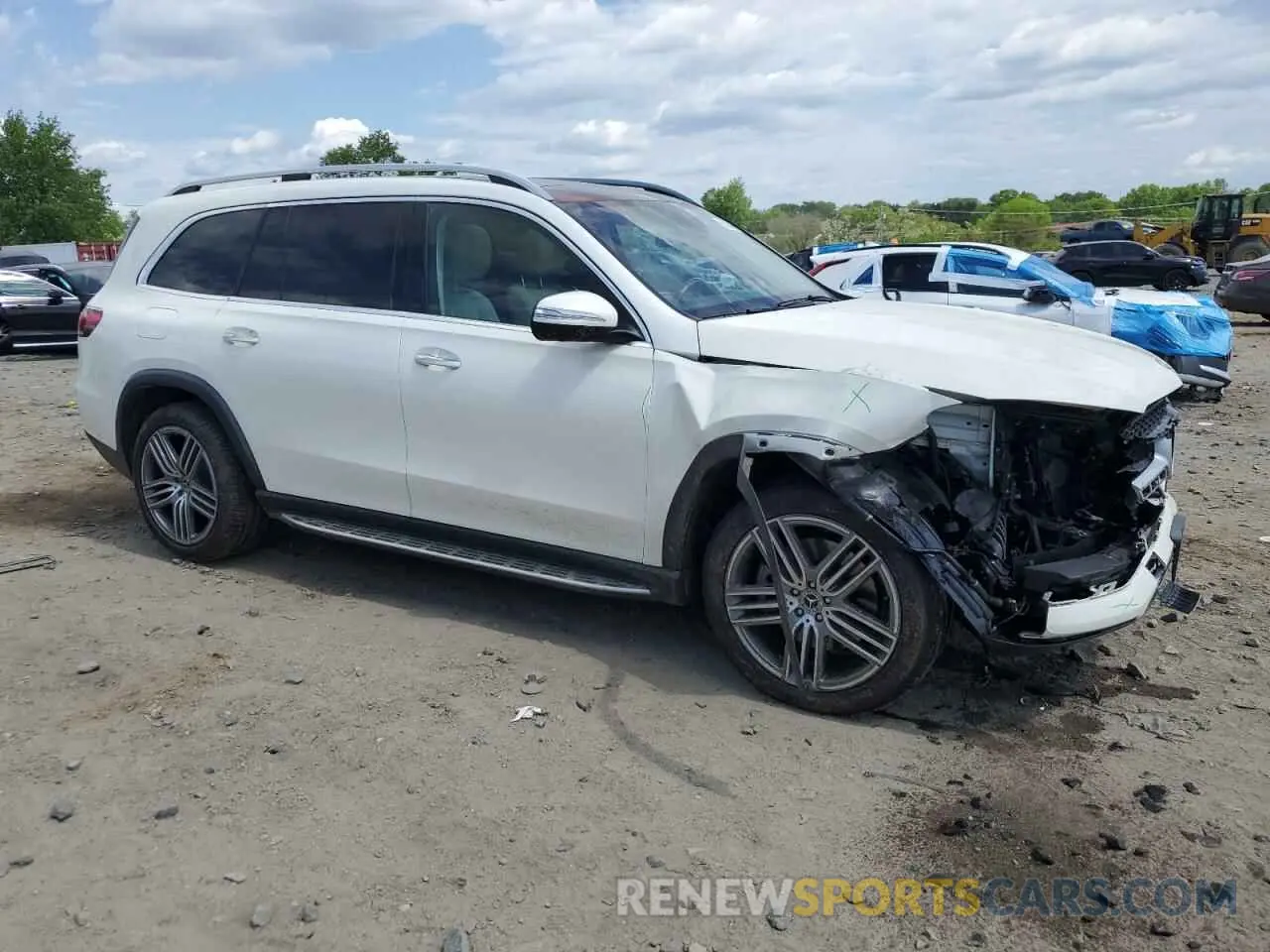 4 Photograph of a damaged car 4JGFF5KE4MA396704 MERCEDES-BENZ GLS-CLASS 2021