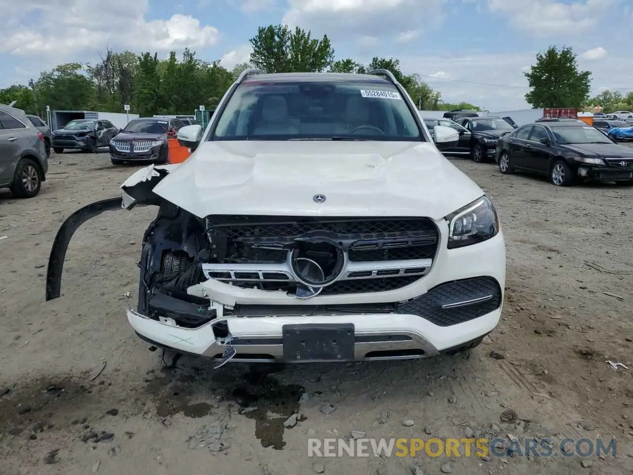 5 Photograph of a damaged car 4JGFF5KE4MA396704 MERCEDES-BENZ GLS-CLASS 2021