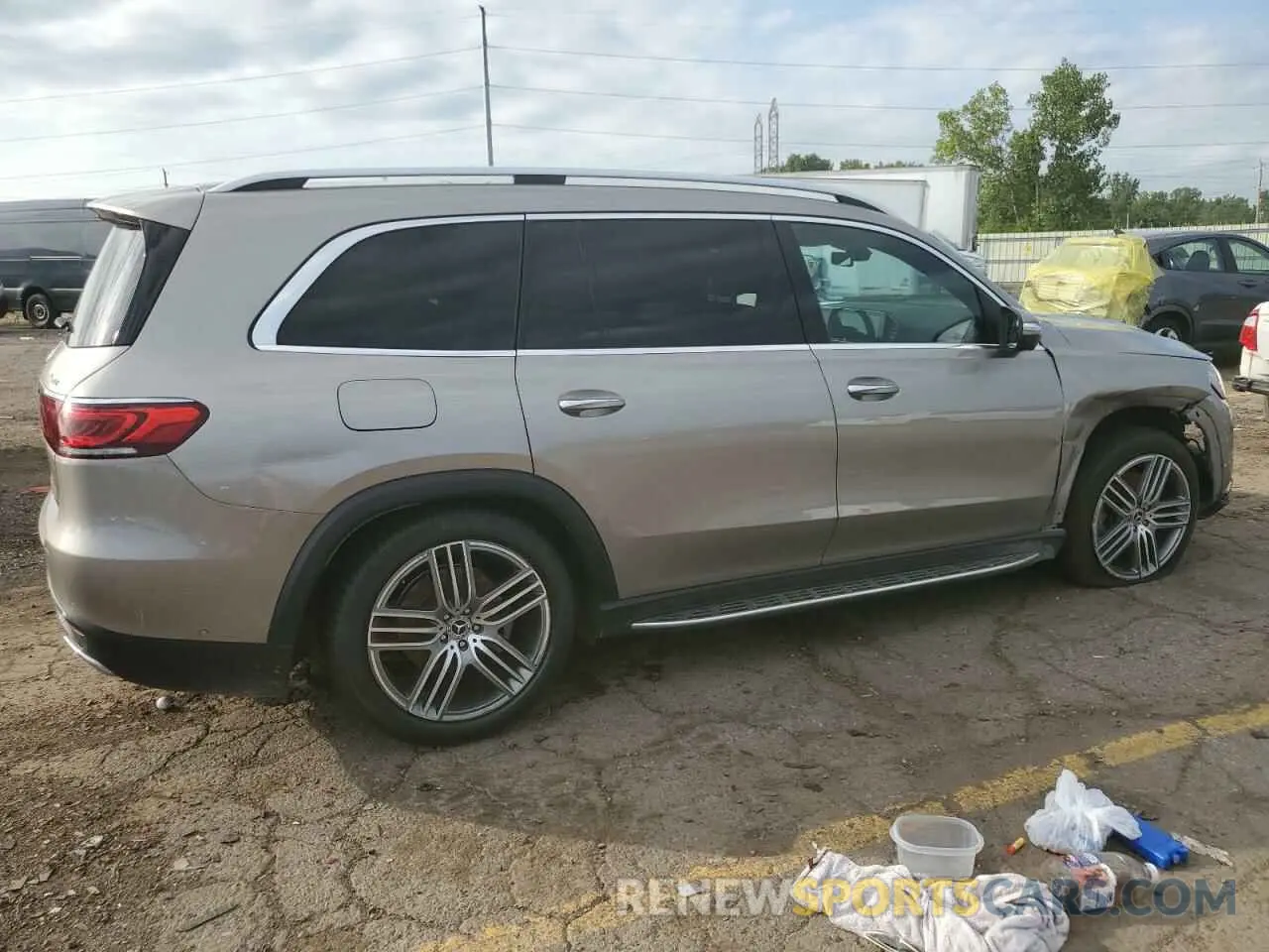 3 Photograph of a damaged car 4JGFF5KE5MA425028 MERCEDES-BENZ GLS-CLASS 2021