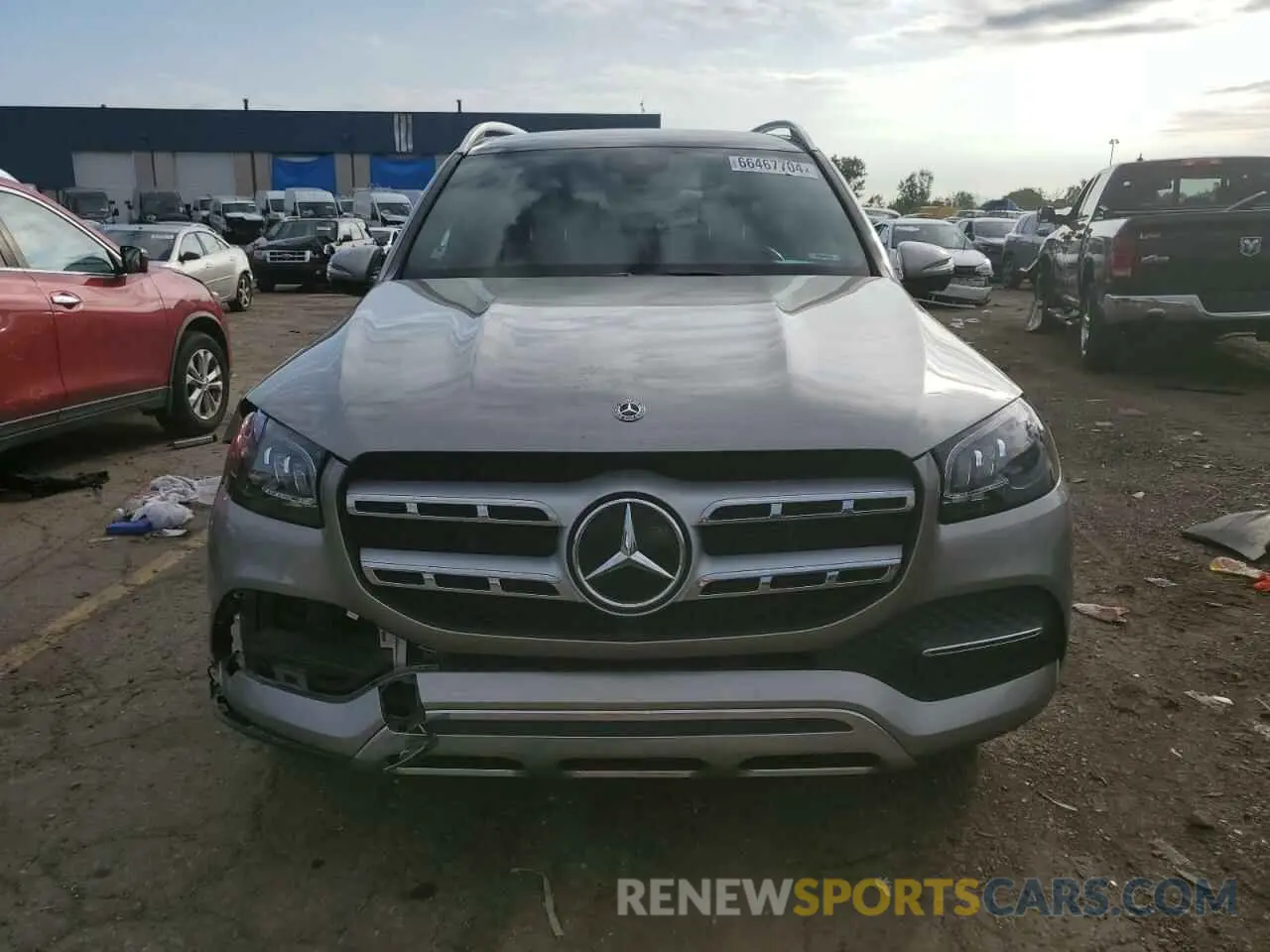 5 Photograph of a damaged car 4JGFF5KE5MA425028 MERCEDES-BENZ GLS-CLASS 2021