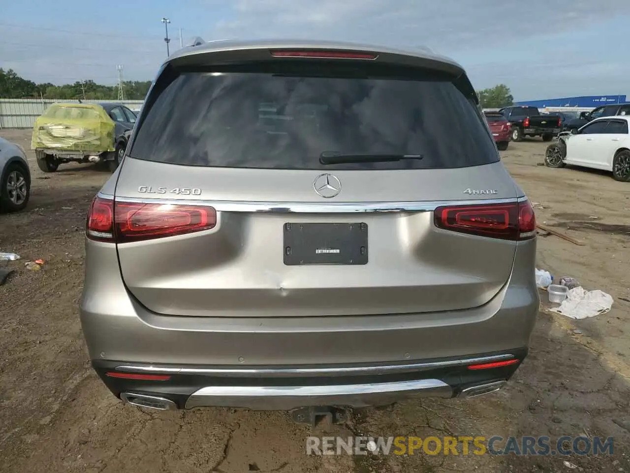 6 Photograph of a damaged car 4JGFF5KE5MA425028 MERCEDES-BENZ GLS-CLASS 2021