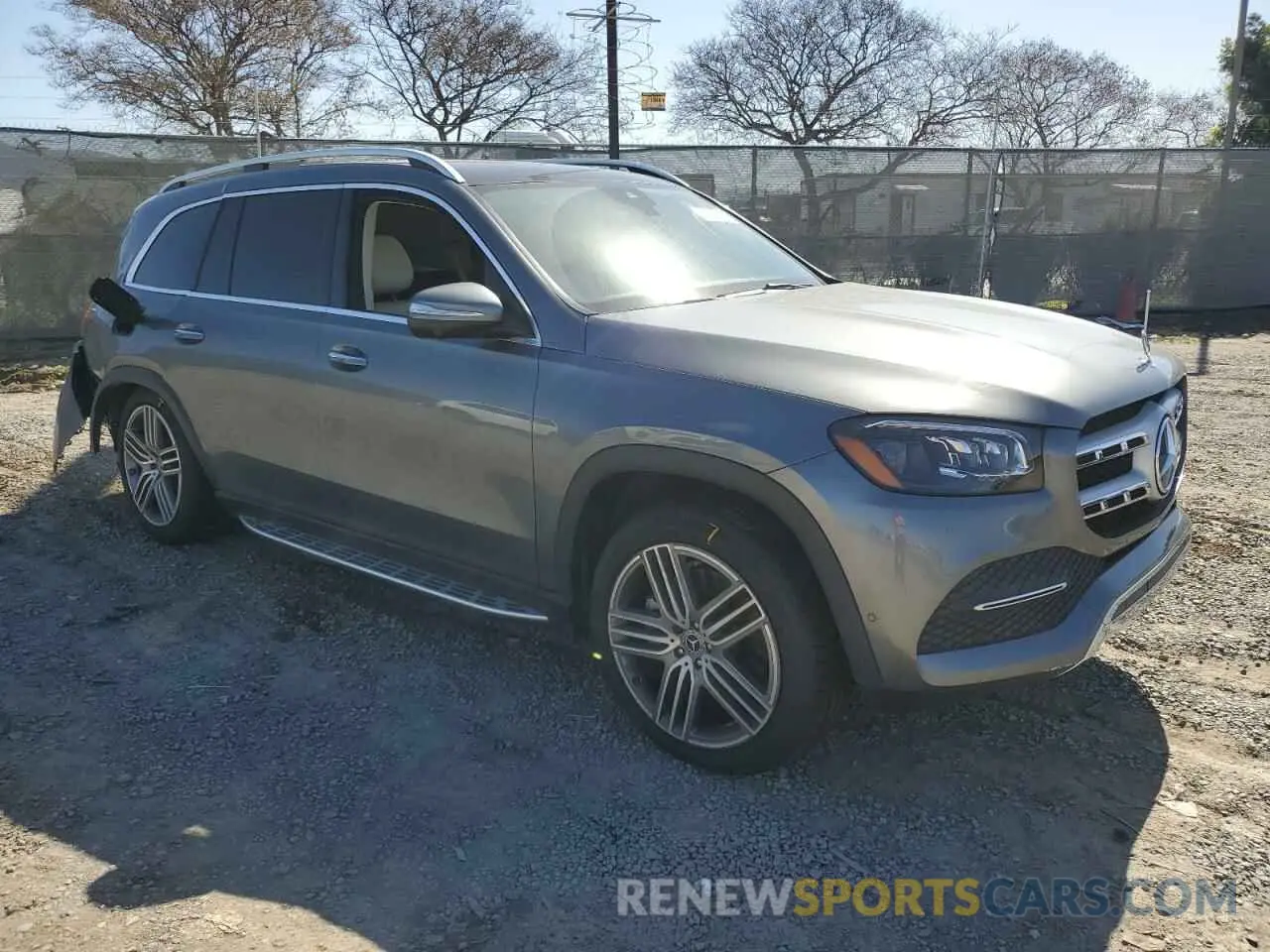 4 Photograph of a damaged car 4JGFF5KE5MA432268 MERCEDES-BENZ GLS-CLASS 2021