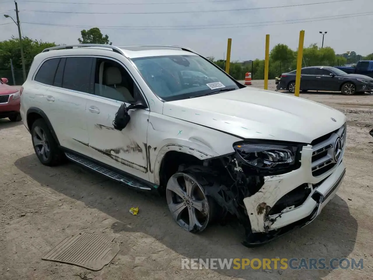 4 Photograph of a damaged car 4JGFF5KE6MA372629 MERCEDES-BENZ GLS-CLASS 2021