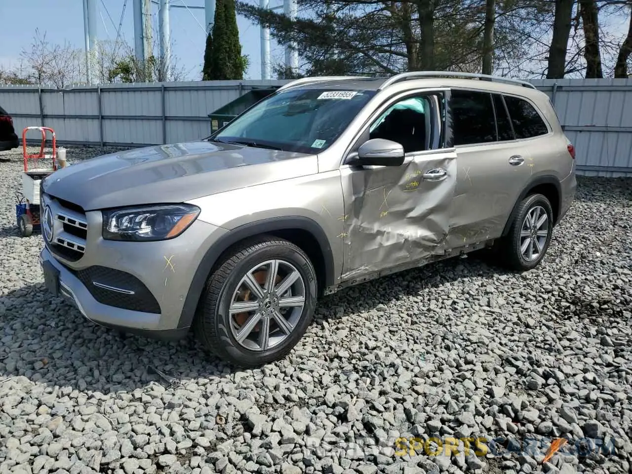 1 Photograph of a damaged car 4JGFF5KE6MA392914 MERCEDES-BENZ GLS-CLASS 2021