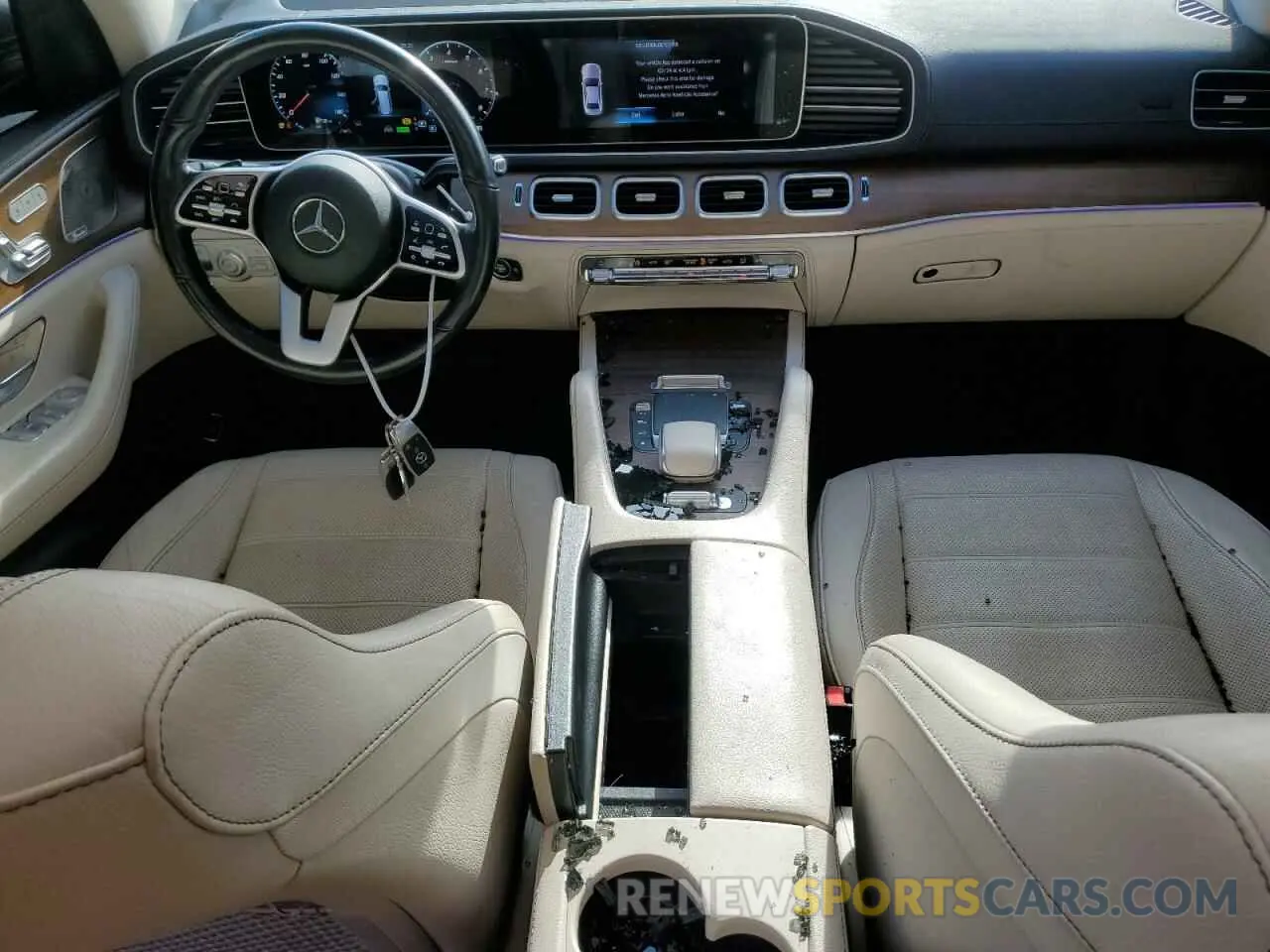8 Photograph of a damaged car 4JGFF5KE7MA411180 MERCEDES-BENZ GLS-CLASS 2021