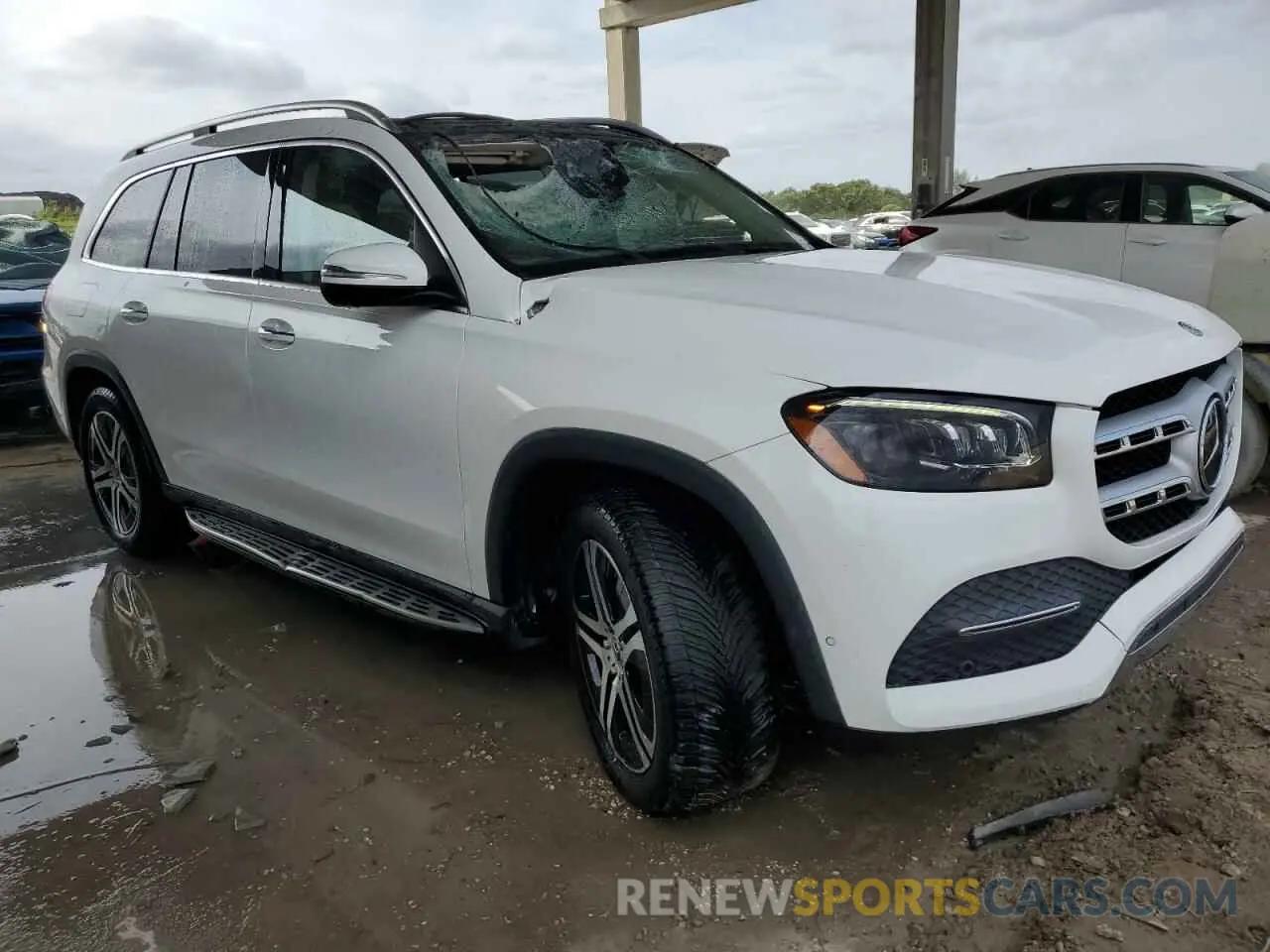4 Photograph of a damaged car 4JGFF5KE7MA427976 MERCEDES-BENZ GLS-CLASS 2021