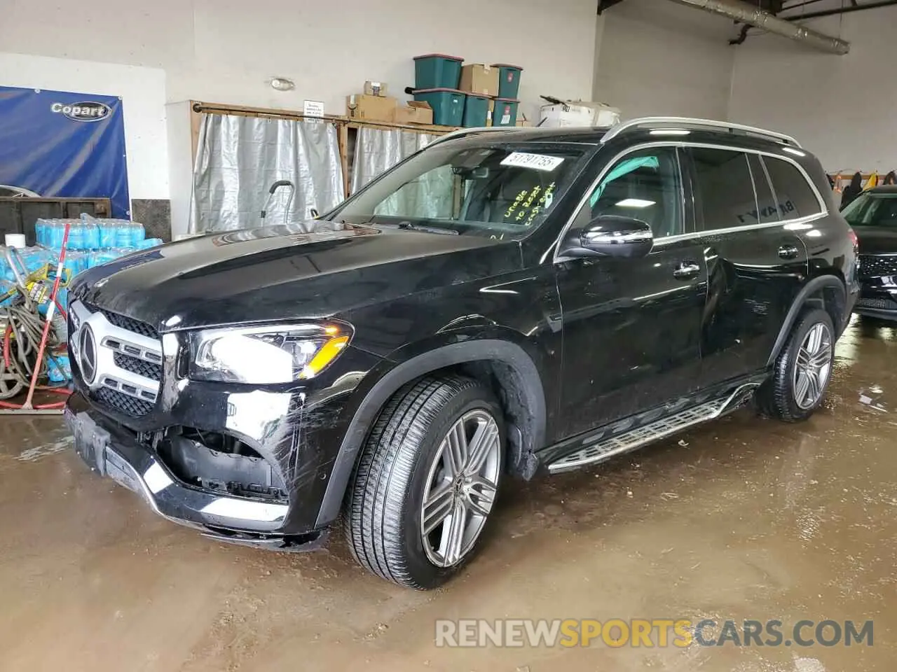 1 Photograph of a damaged car 4JGFF5KE7MA441215 MERCEDES-BENZ GLS-CLASS 2021
