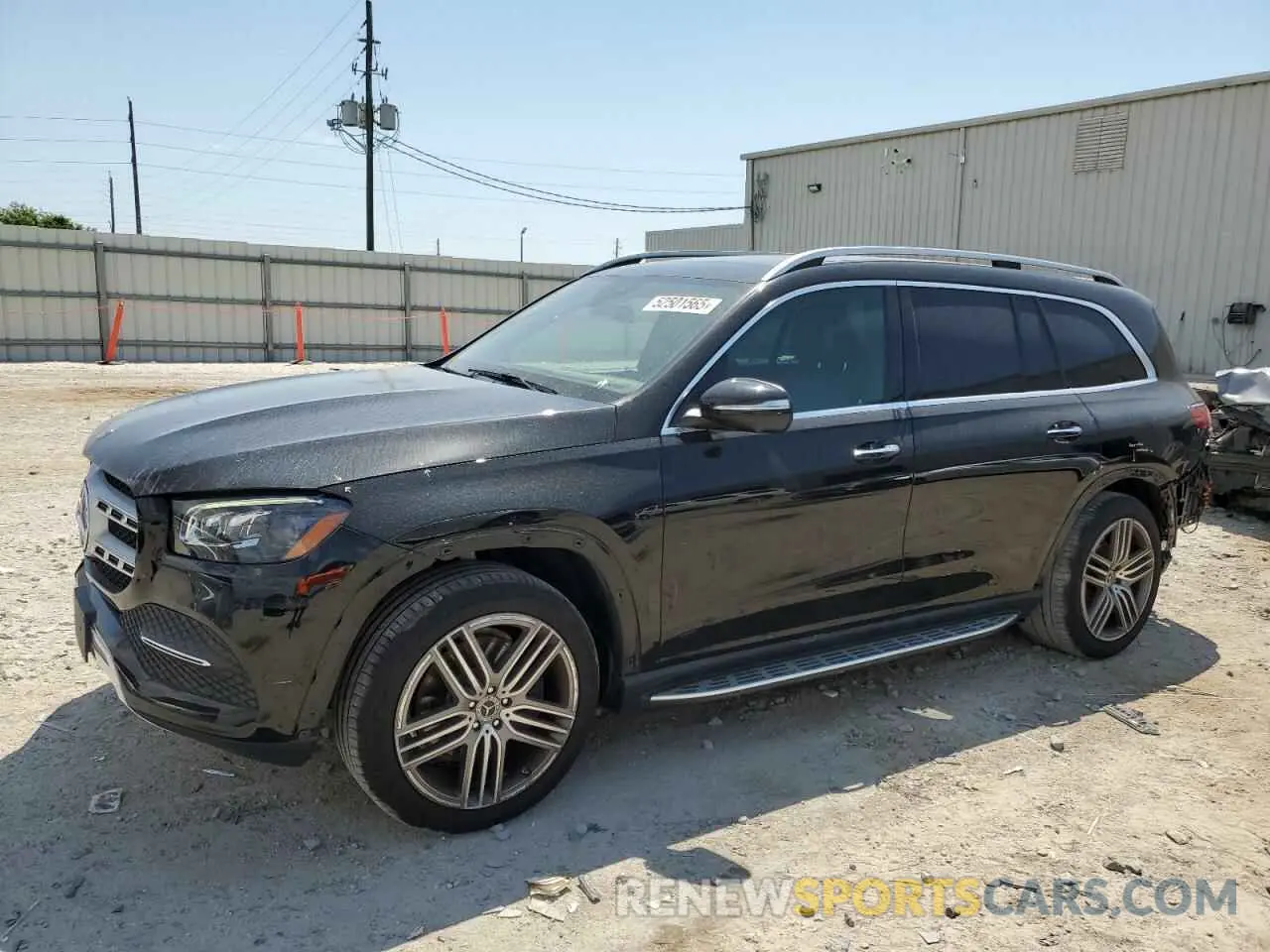 1 Photograph of a damaged car 4JGFF5KEXMA404076 MERCEDES-BENZ GLS-CLASS 2021