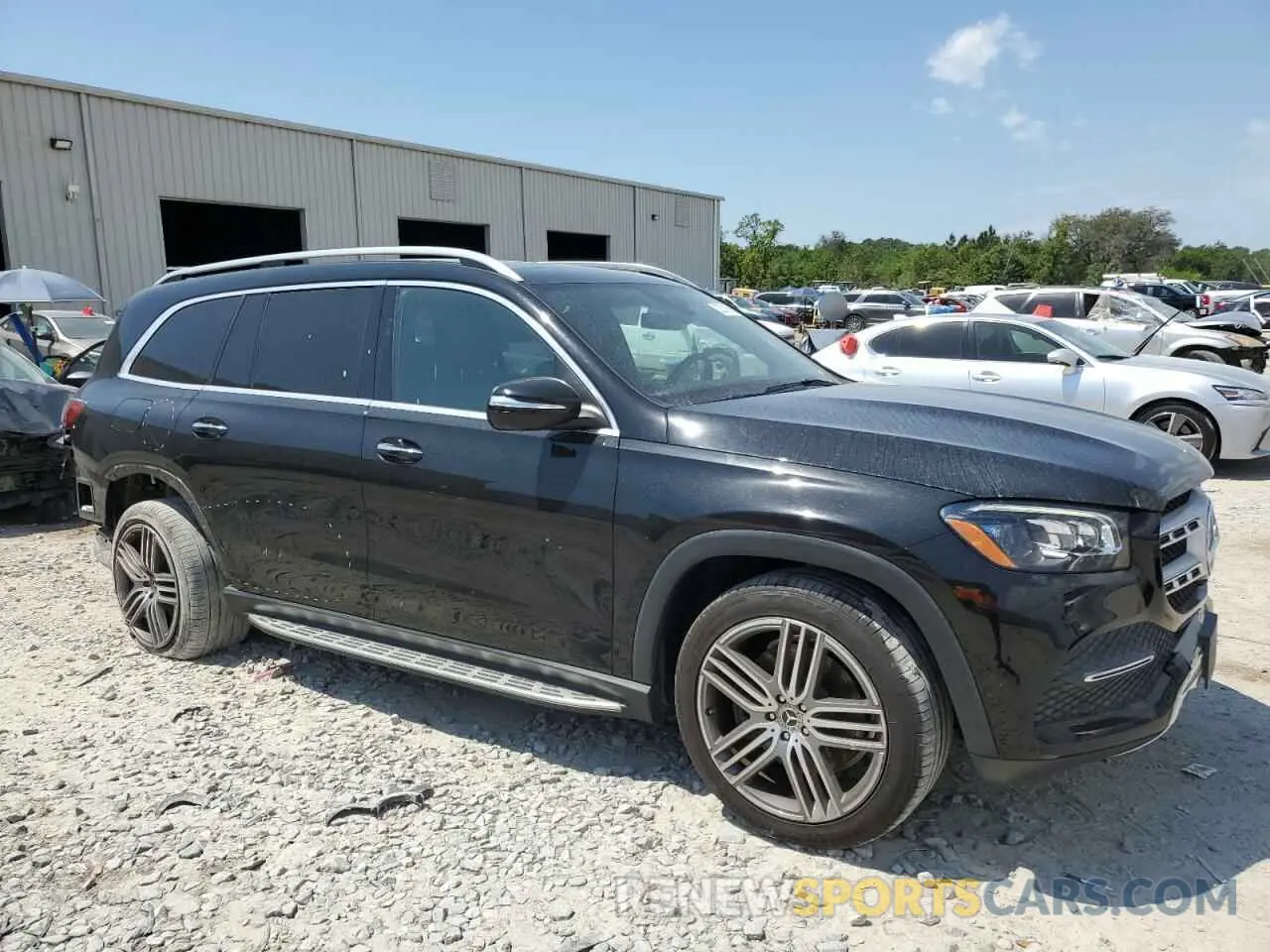 4 Photograph of a damaged car 4JGFF5KEXMA404076 MERCEDES-BENZ GLS-CLASS 2021