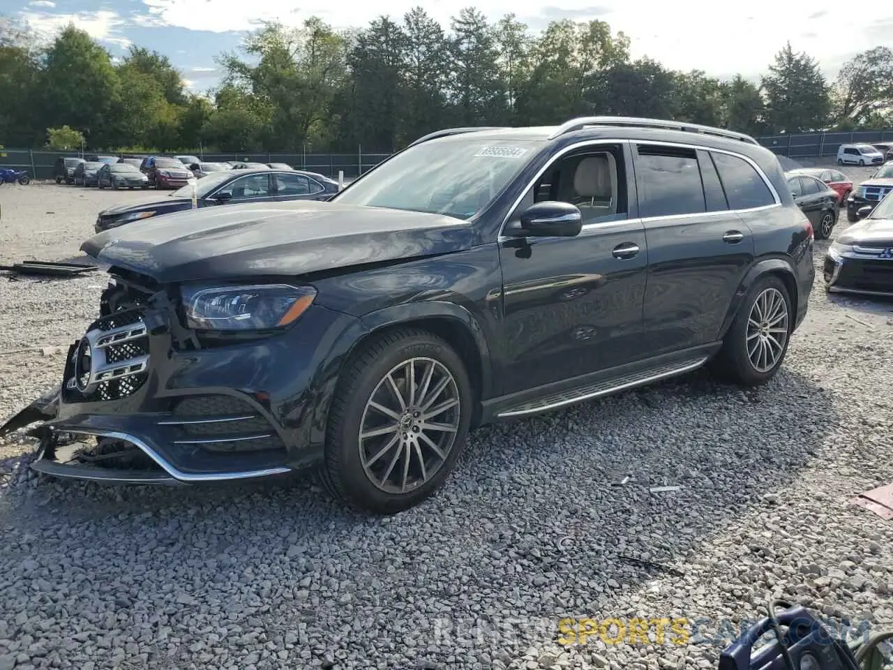 1 Photograph of a damaged car 4JGFF8GE0MA553445 MERCEDES-BENZ GLS-CLASS 2021