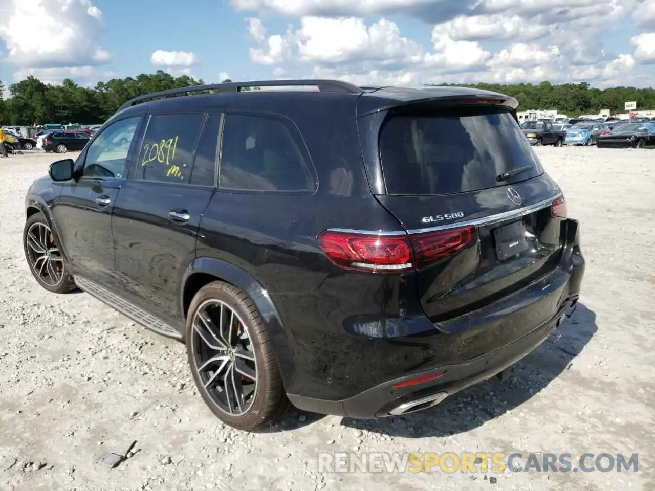 3 Photograph of a damaged car 4JGFF8GE2MA446798 MERCEDES-BENZ GLS-CLASS 2021