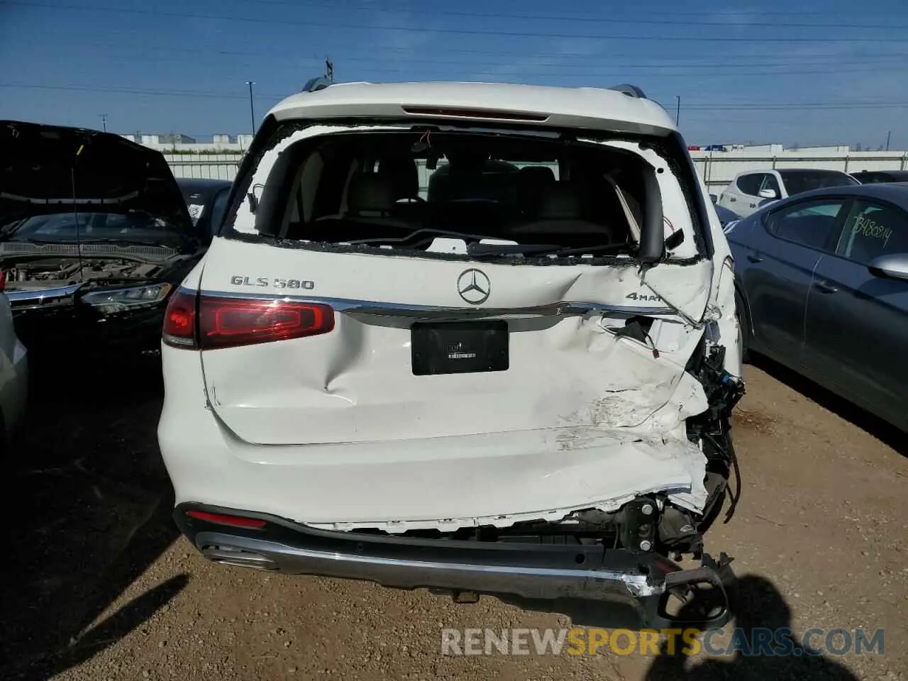 6 Photograph of a damaged car 4JGFF8GE3MA405029 MERCEDES-BENZ GLS-CLASS 2021