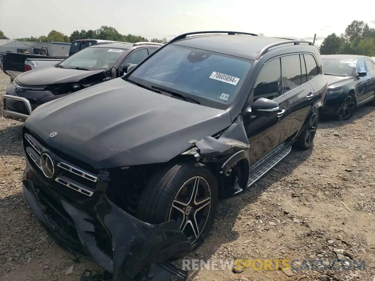 1 Photograph of a damaged car 4JGFF8GE7MA407690 MERCEDES-BENZ GLS-CLASS 2021