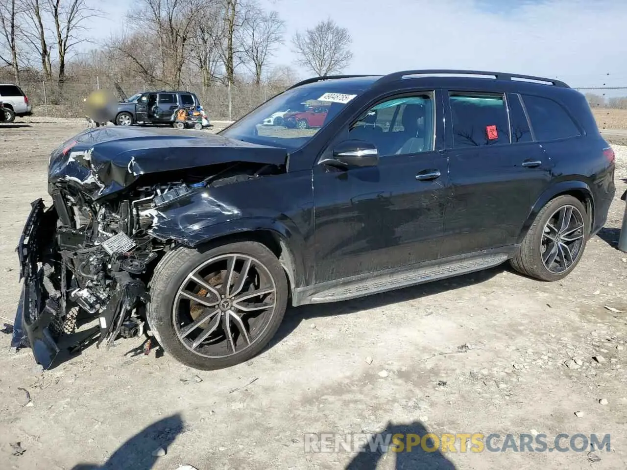 1 Photograph of a damaged car 4JGFF8GE8MA466215 MERCEDES-BENZ GLS-CLASS 2021