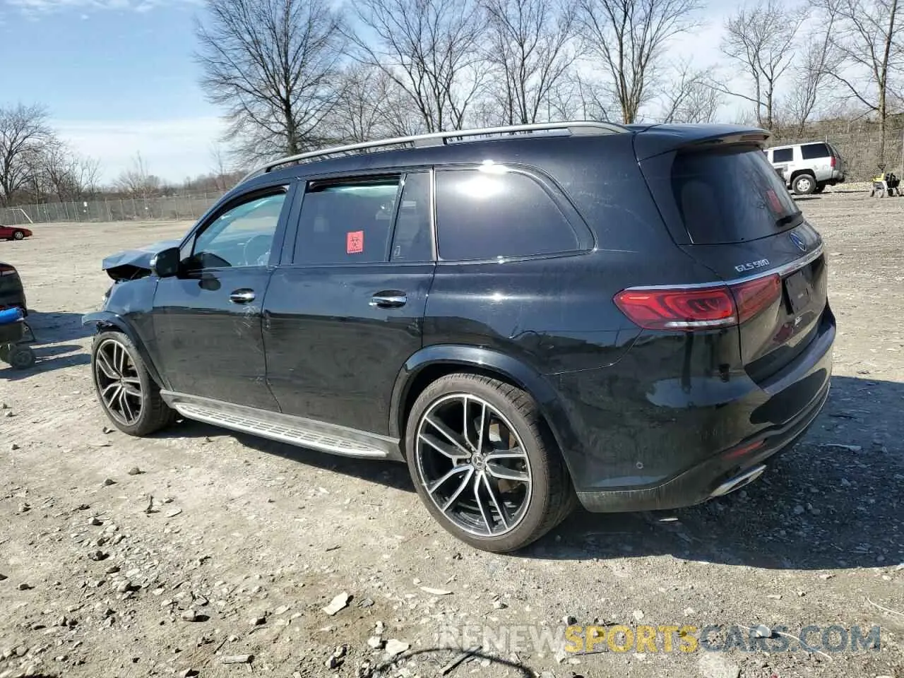 2 Photograph of a damaged car 4JGFF8GE8MA466215 MERCEDES-BENZ GLS-CLASS 2021