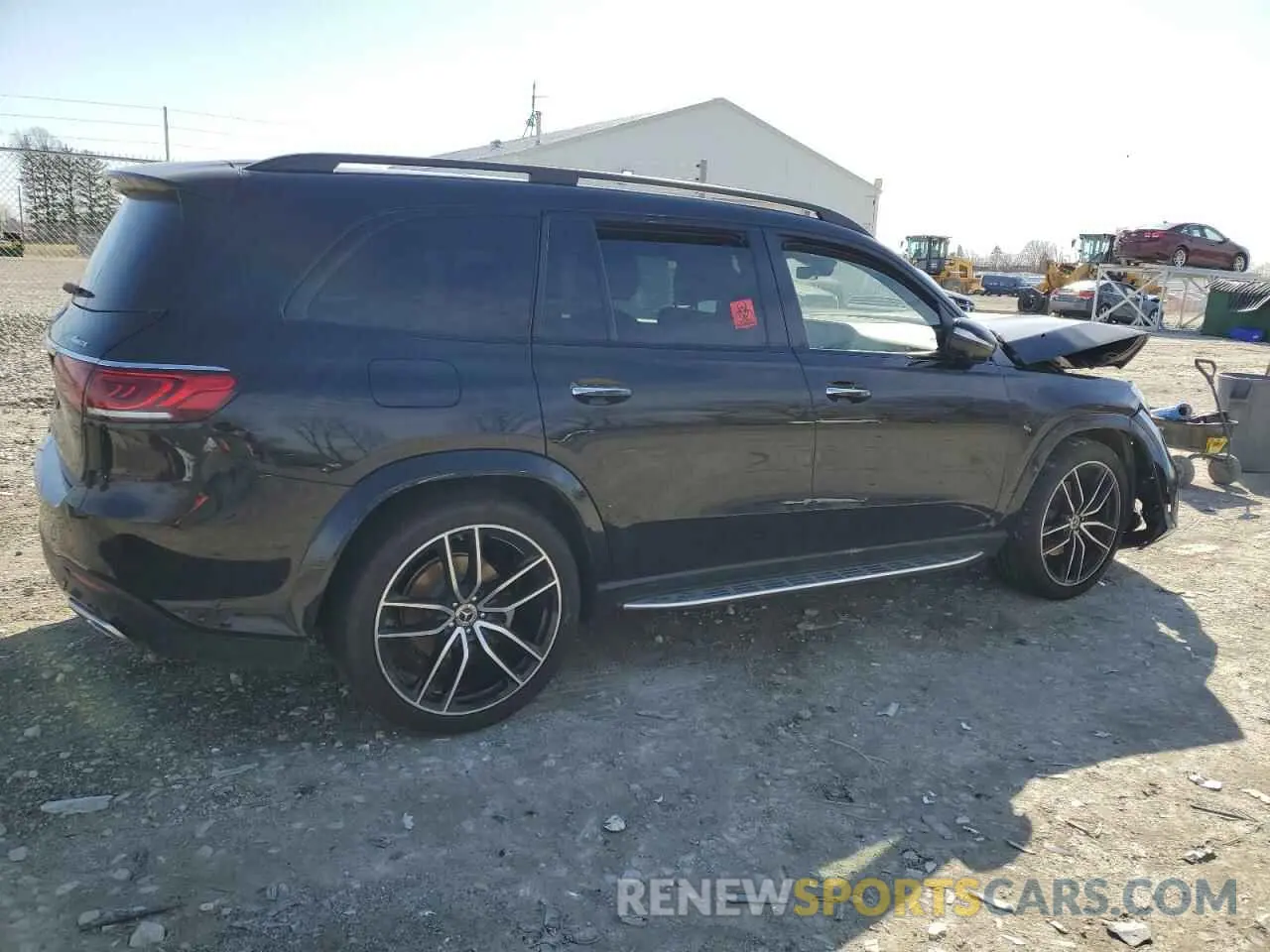 3 Photograph of a damaged car 4JGFF8GE8MA466215 MERCEDES-BENZ GLS-CLASS 2021
