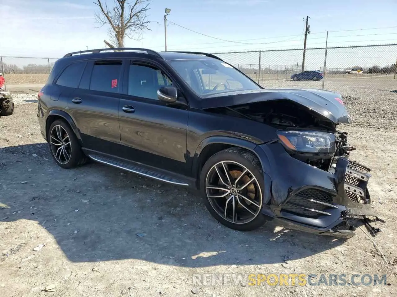 4 Photograph of a damaged car 4JGFF8GE8MA466215 MERCEDES-BENZ GLS-CLASS 2021