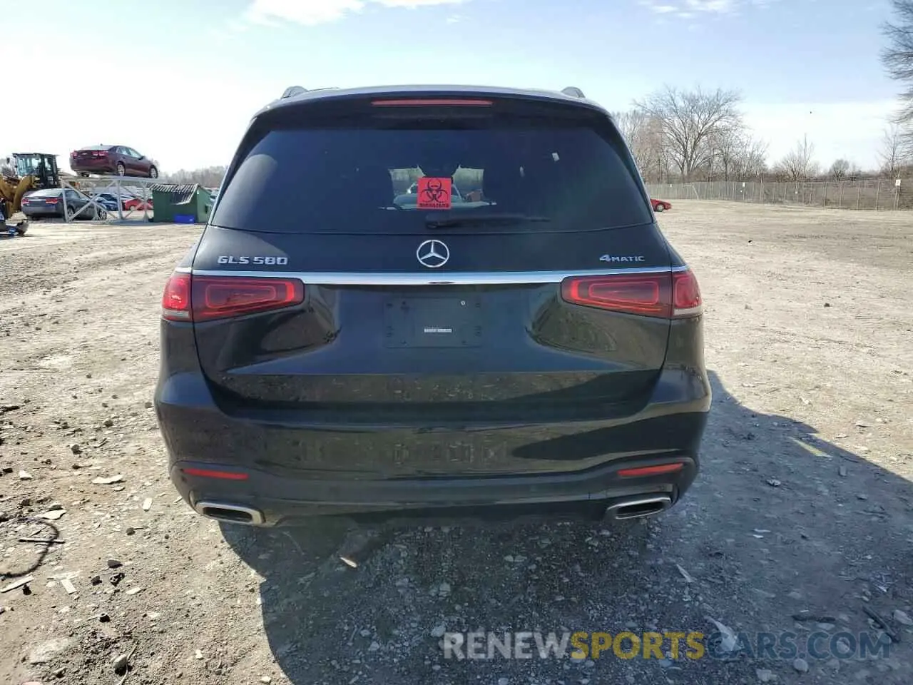 6 Photograph of a damaged car 4JGFF8GE8MA466215 MERCEDES-BENZ GLS-CLASS 2021