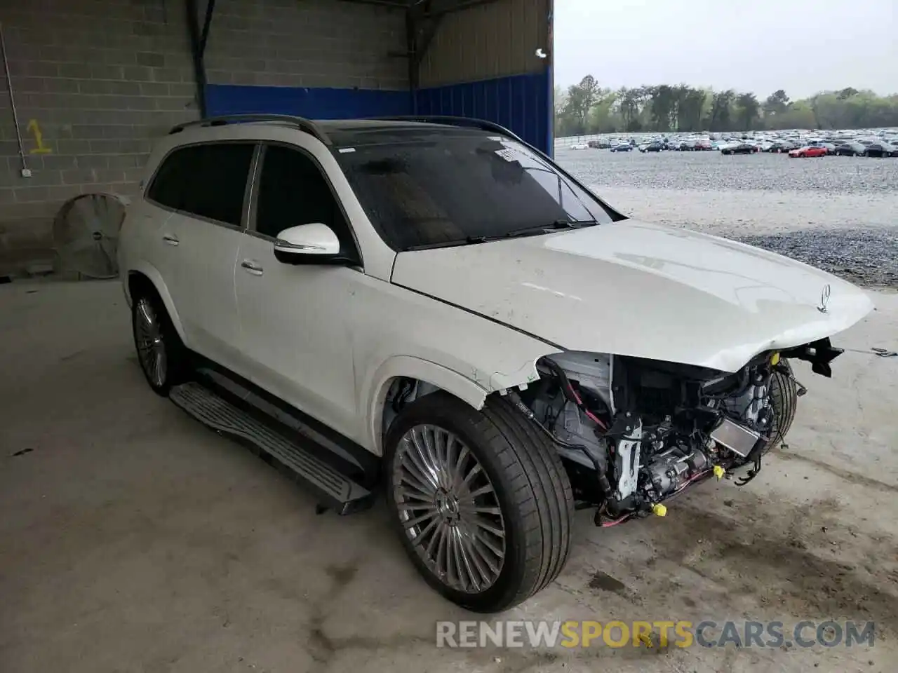 1 Photograph of a damaged car 4JGFF8HB4MA390559 MERCEDES-BENZ GLS-CLASS 2021