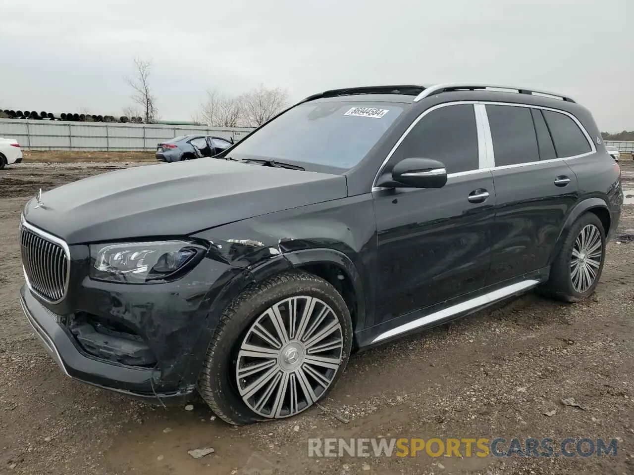 1 Photograph of a damaged car 4JGFF8HB7MA501492 MERCEDES-BENZ GLS-CLASS 2021