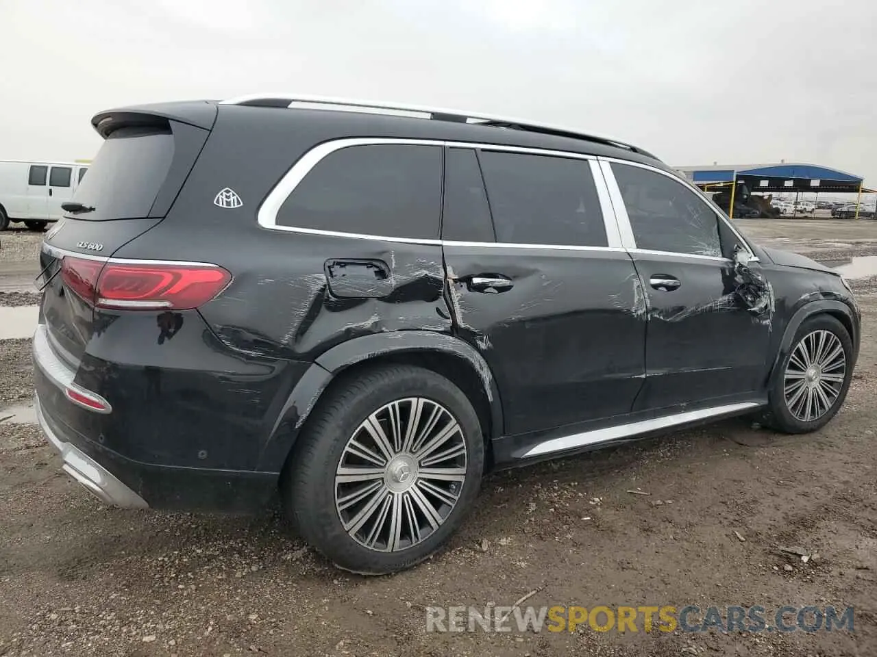 3 Photograph of a damaged car 4JGFF8HB7MA501492 MERCEDES-BENZ GLS-CLASS 2021