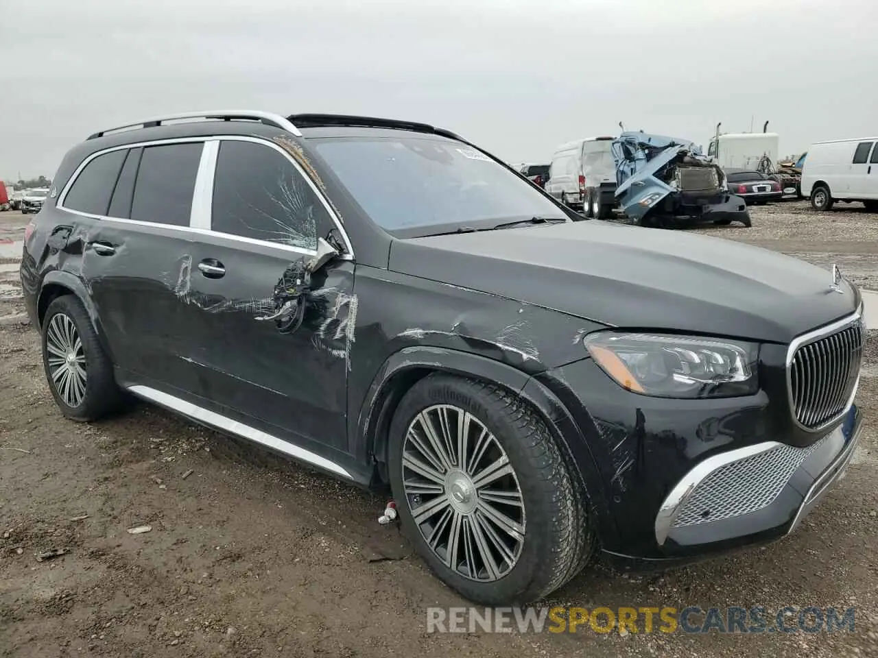 4 Photograph of a damaged car 4JGFF8HB7MA501492 MERCEDES-BENZ GLS-CLASS 2021