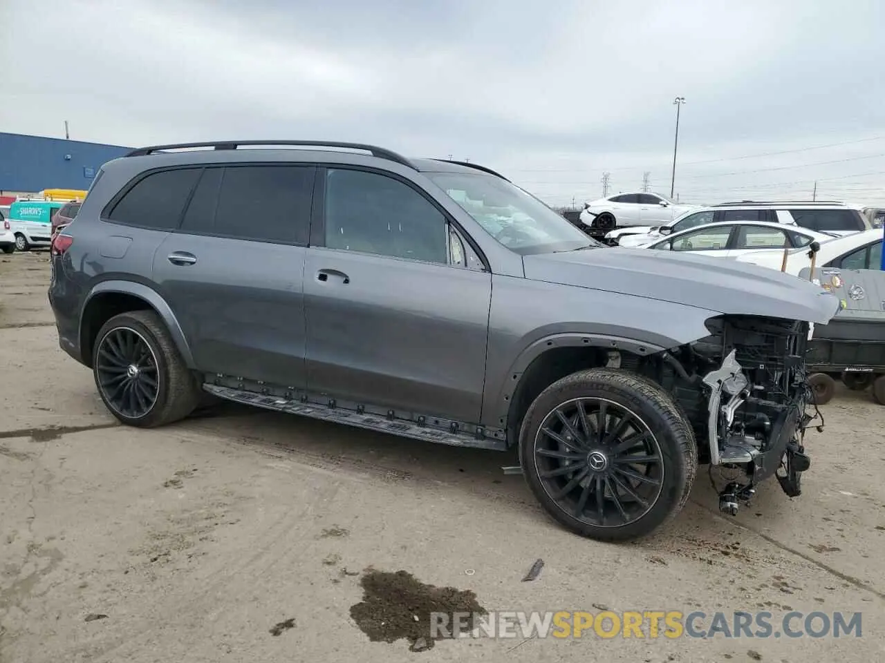 4 Photograph of a damaged car 4JGFF8KE2MA472213 MERCEDES-BENZ GLS-CLASS 2021