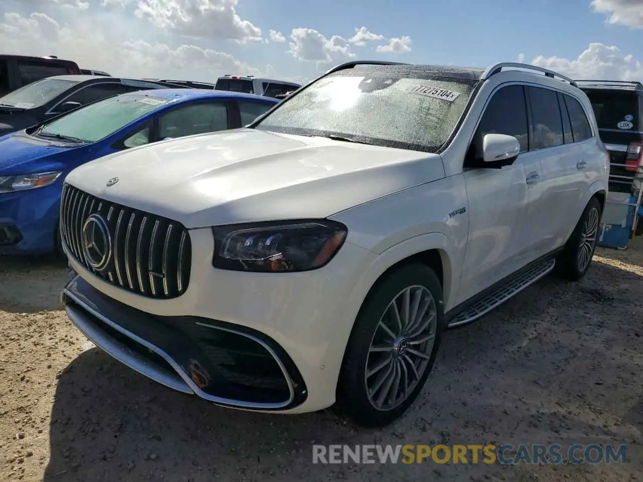 1 Photograph of a damaged car 4JGFF8KE6MA464471 MERCEDES-BENZ GLS-CLASS 2021