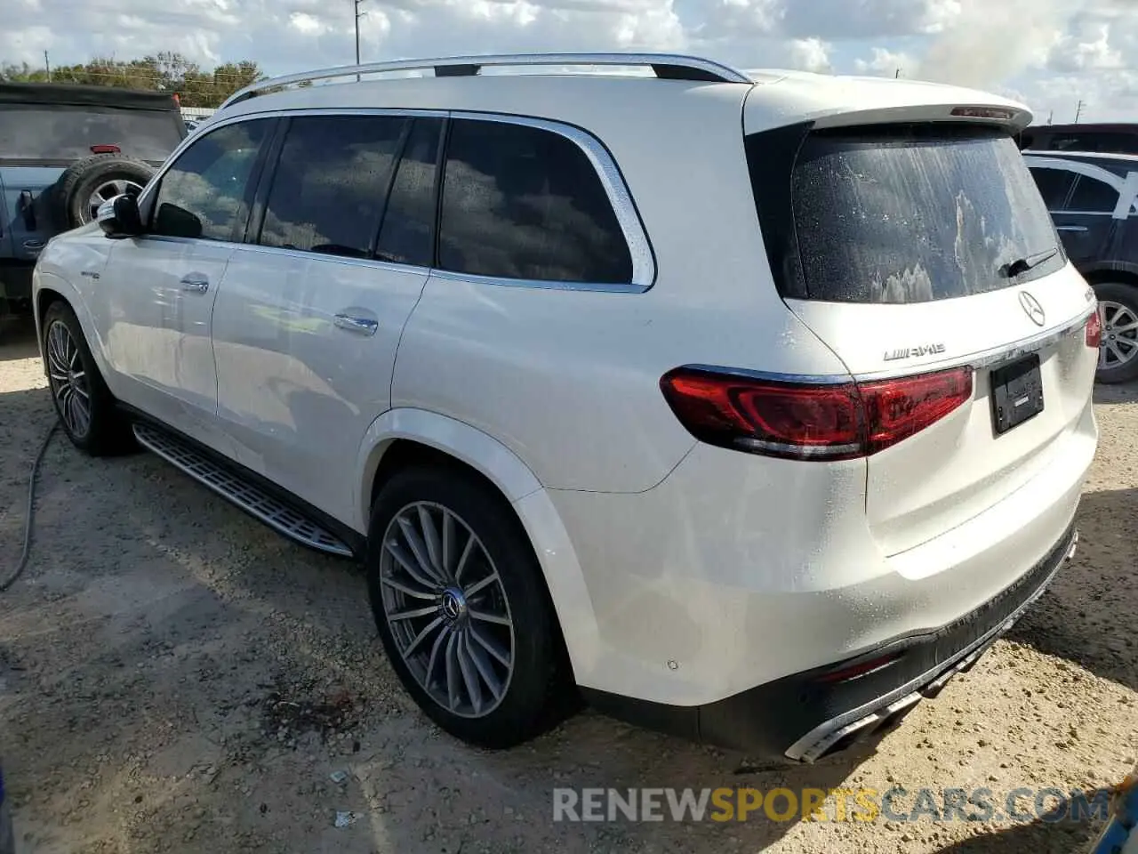 2 Photograph of a damaged car 4JGFF8KE6MA464471 MERCEDES-BENZ GLS-CLASS 2021