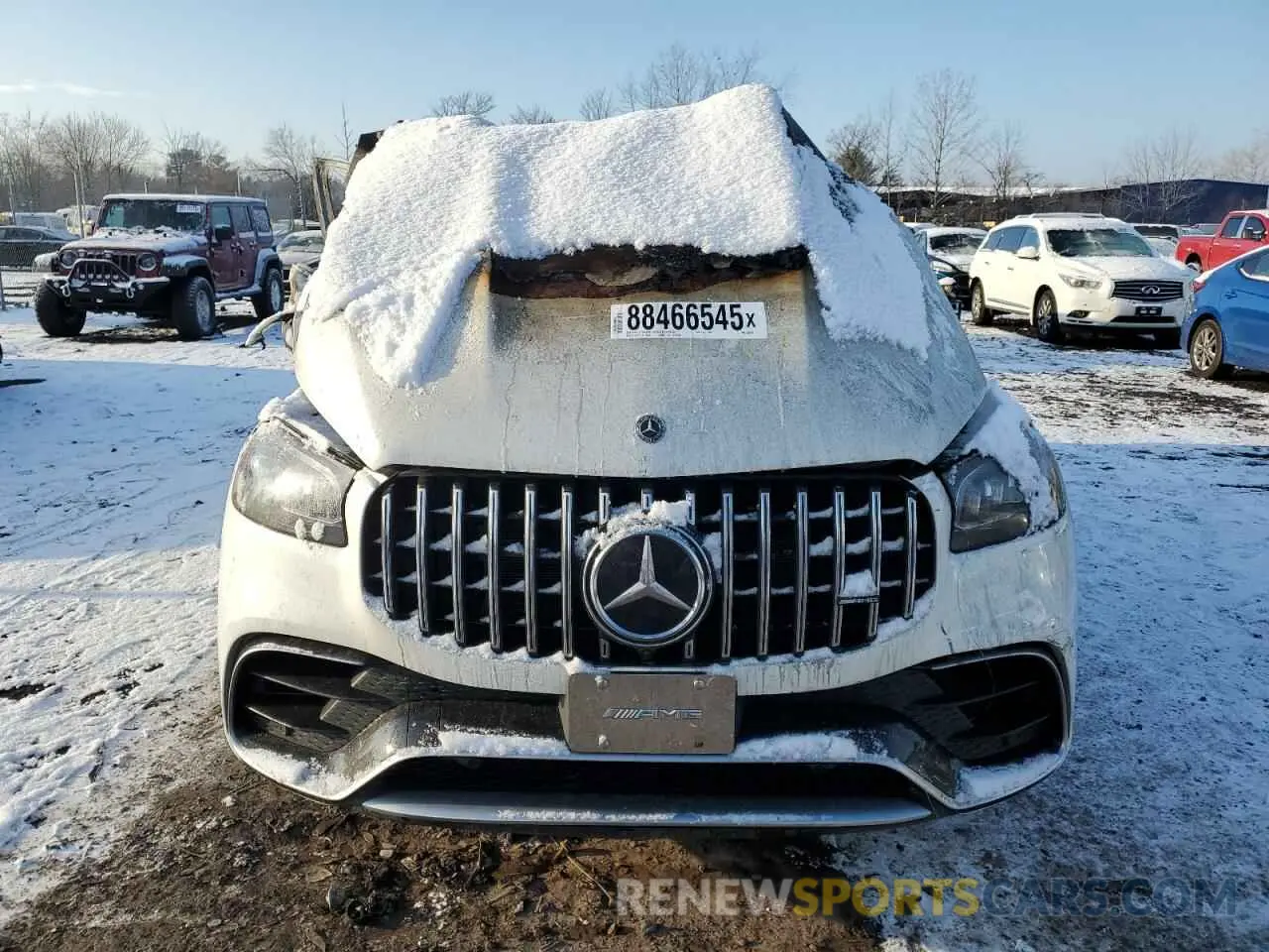 5 Photograph of a damaged car 4JGFF8KE7MA559976 MERCEDES-BENZ GLS-CLASS 2021
