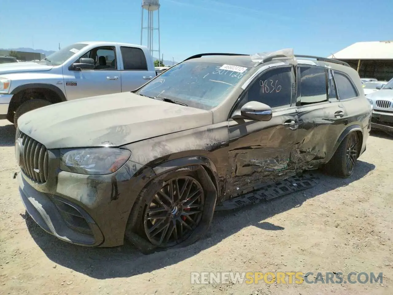 2 Photograph of a damaged car 4JGFF8KEXMA387426 MERCEDES-BENZ GLS-CLASS 2021