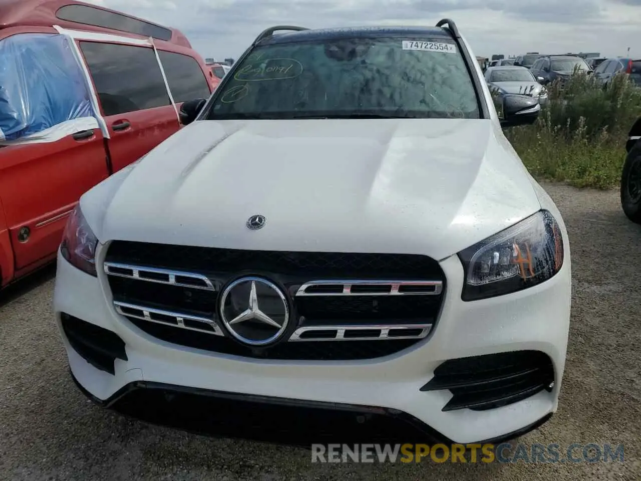 5 Photograph of a damaged car 4JGFF5KE2NA753413 MERCEDES-BENZ GLS-CLASS 2022