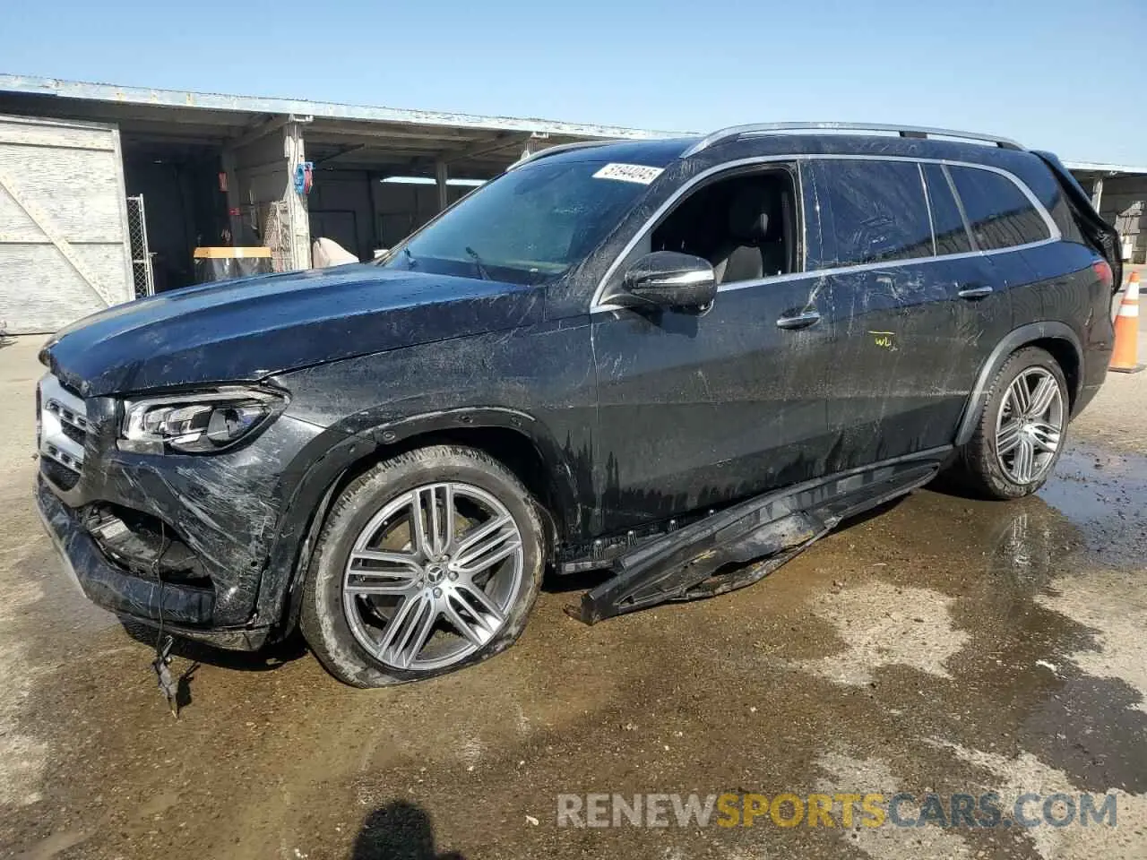 1 Photograph of a damaged car 4JGFF5KE4NA684739 MERCEDES-BENZ GLS-CLASS 2022