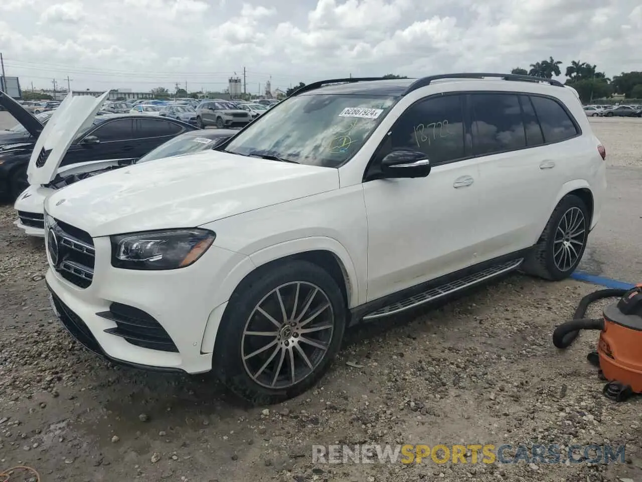 1 Photograph of a damaged car 4JGFF5KE4NA808217 MERCEDES-BENZ GLS-CLASS 2022