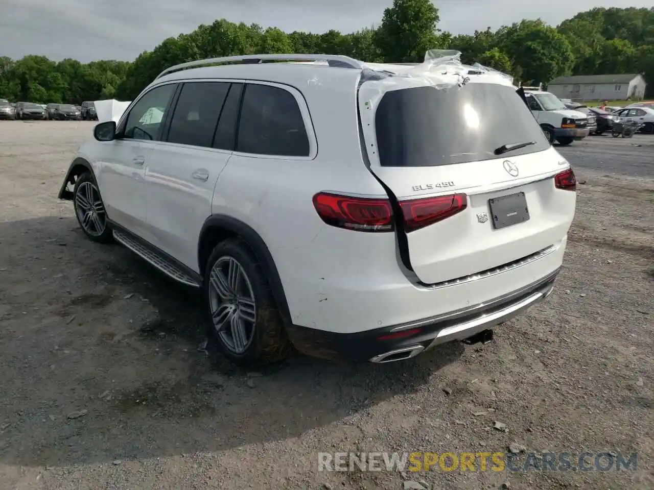 3 Photograph of a damaged car 4JGFF5KE5NA609788 MERCEDES-BENZ GLS-CLASS 2022