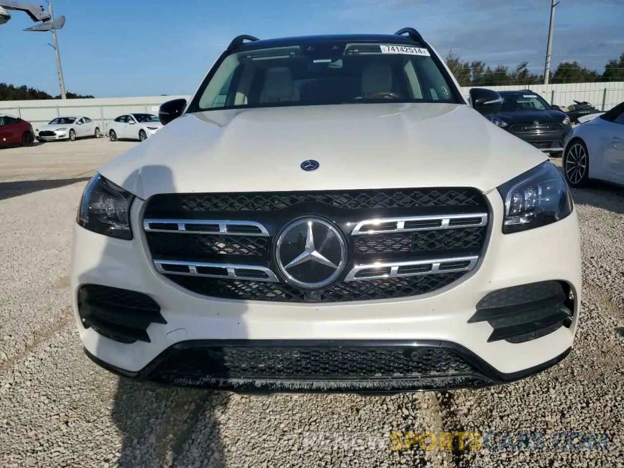 5 Photograph of a damaged car 4JGFF5KE6NA741779 MERCEDES-BENZ GLS-CLASS 2022