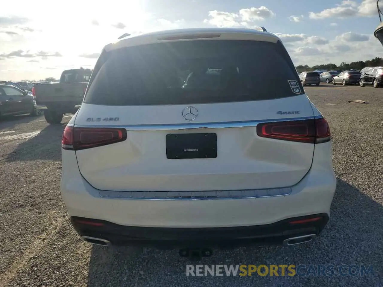 6 Photograph of a damaged car 4JGFF5KE6NA741779 MERCEDES-BENZ GLS-CLASS 2022