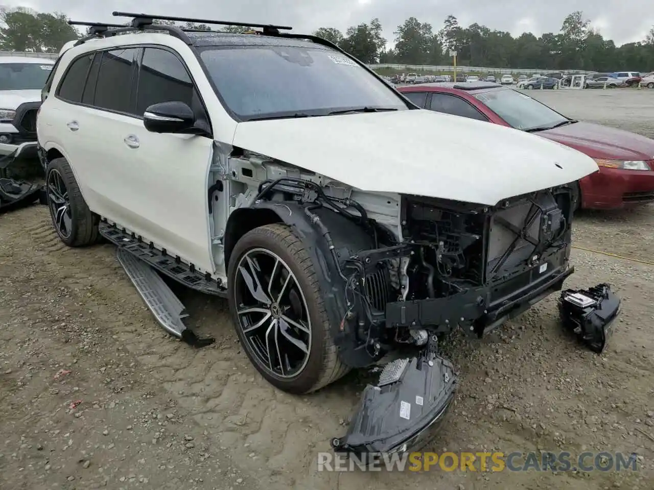 1 Photograph of a damaged car 4JGFF5KE9NA625637 MERCEDES-BENZ GLS-CLASS 2022