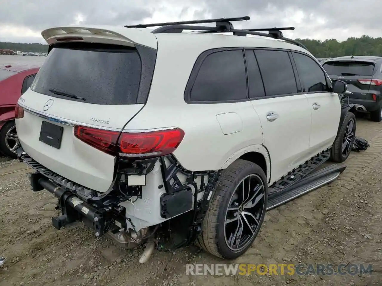 4 Photograph of a damaged car 4JGFF5KE9NA625637 MERCEDES-BENZ GLS-CLASS 2022