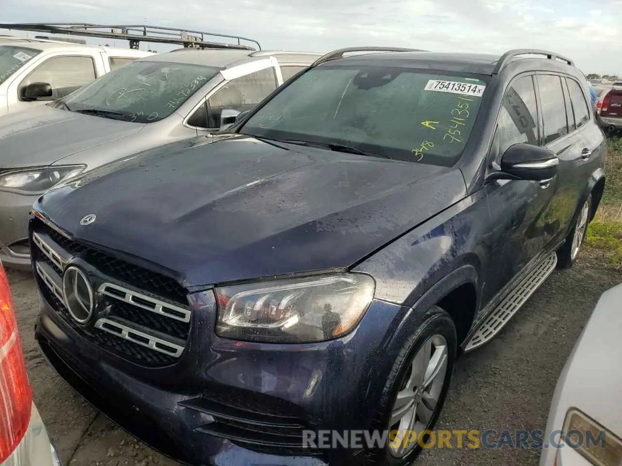 1 Photograph of a damaged car 4JGFF5KE9NA662235 MERCEDES-BENZ GLS-CLASS 2022